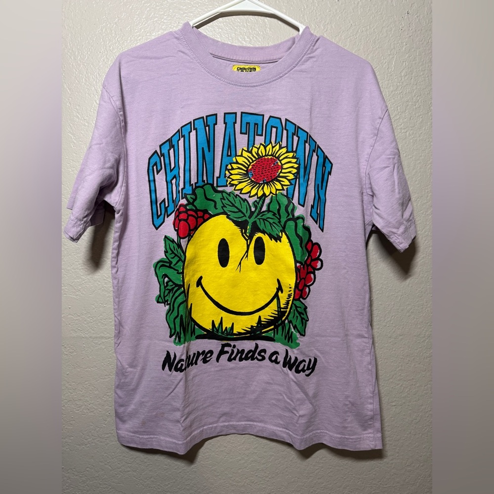 M Chinatown Market Purple Shirt